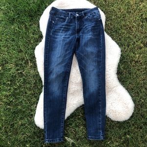 Seven ultra high tummyless skinny jeans